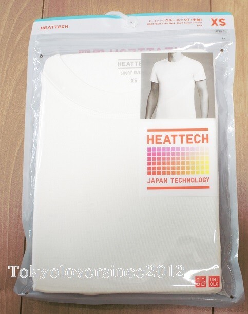 UNIQLO Men Heattech Short Sleeve Crew Neck XS- 4 XL T-shirt from Japan