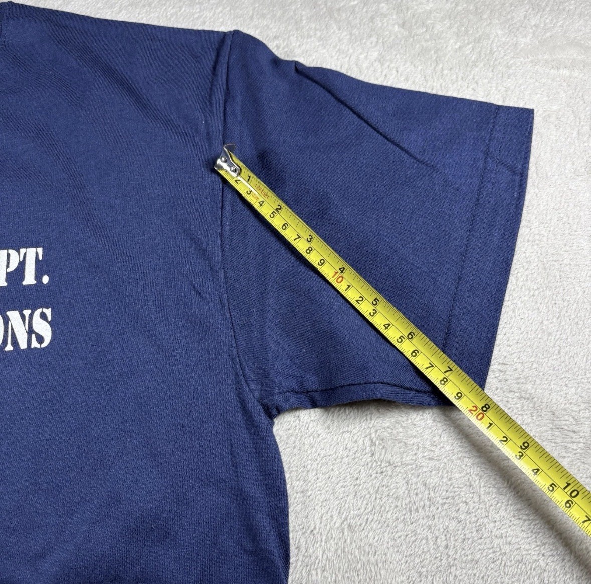 Vintage Los Angeles City Fire Department Life Guard Mens M Blue T Shirt 90s LAFD gallery