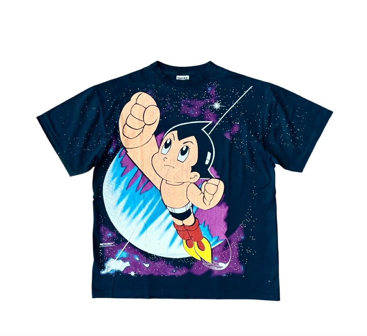 90s Astro Boy Mighty Atom Double Print T-Shirt XL Vintage Anime Tee gallery