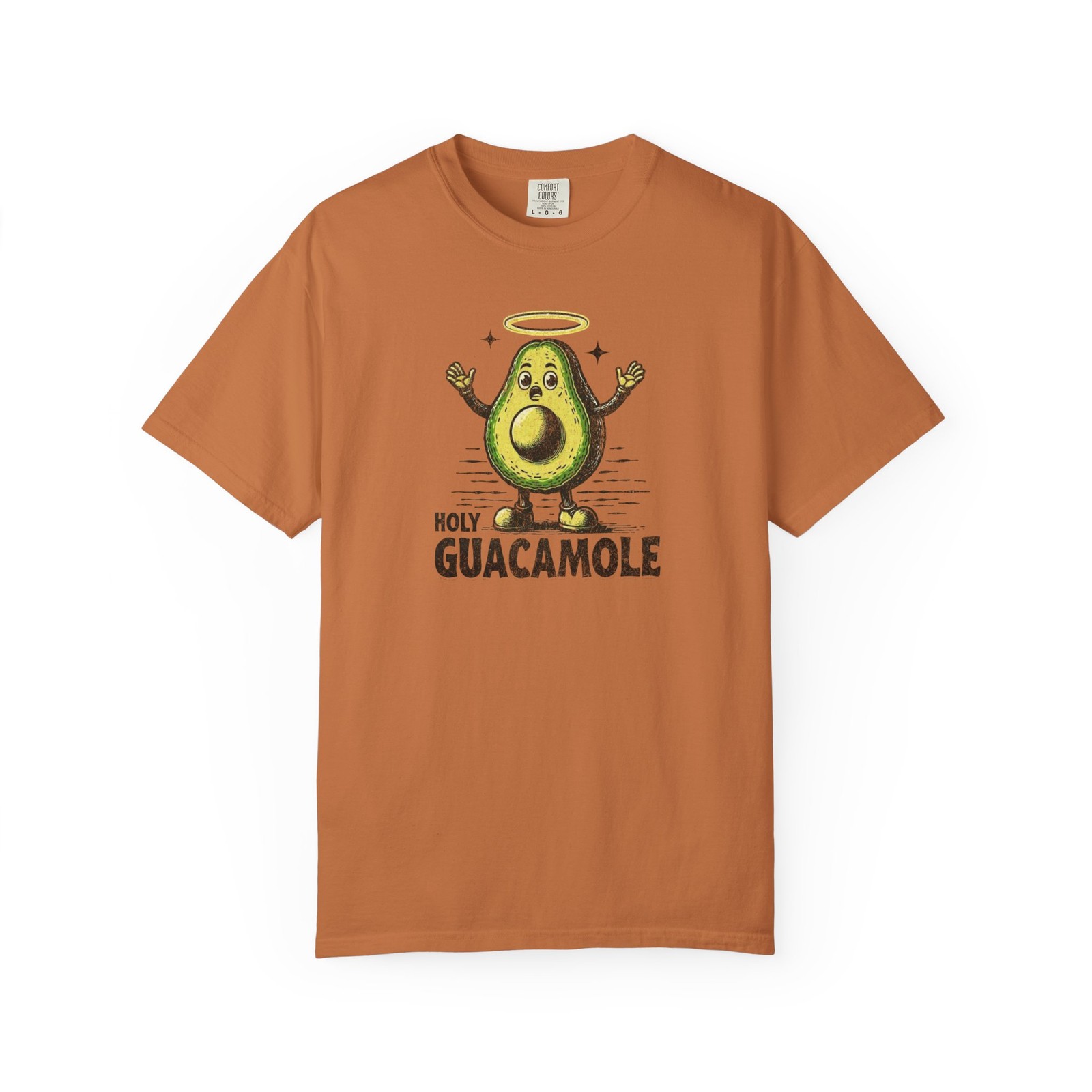 Holy Guacamole Avocado Shirt, Funny Food Pun Comfort Colors Tee, Guac Shirt
