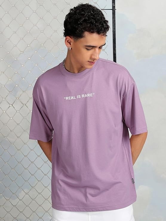 Men's Oversized Fit Tshirts | Printed | Half Sleeves | Round Neck Casual Tshirts gallery