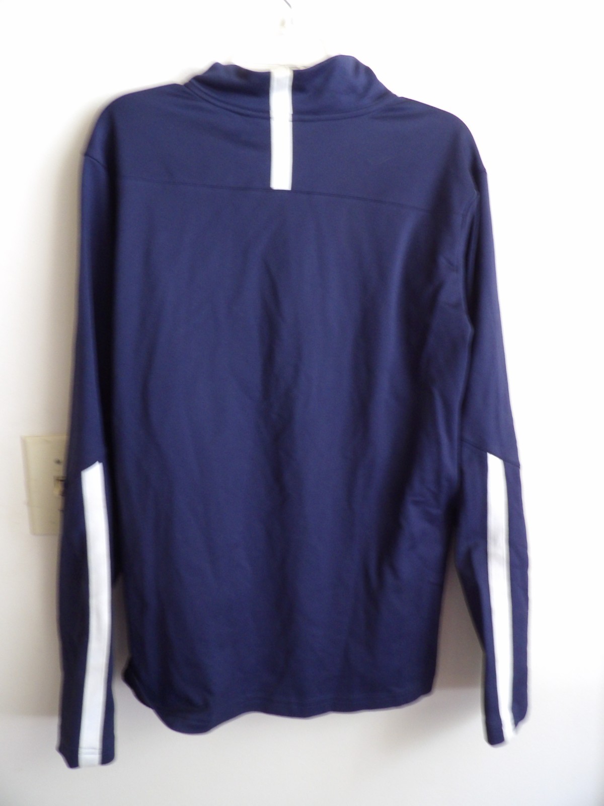 Under Armour Men's 1/4 Zip Pullover Shirt Dark Blue Long Sleeve Mock Neck Large gallery