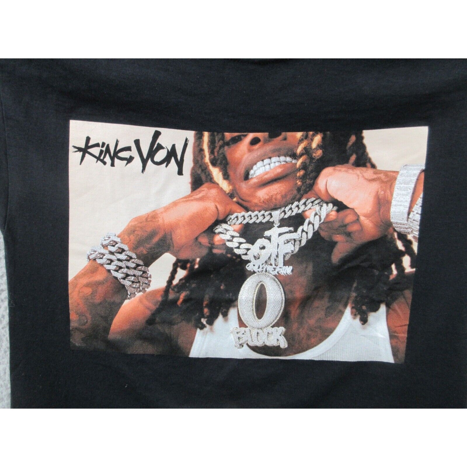 NWT King Von OTF Chain T-Shirt Men's Small SPENCER'S gallery
