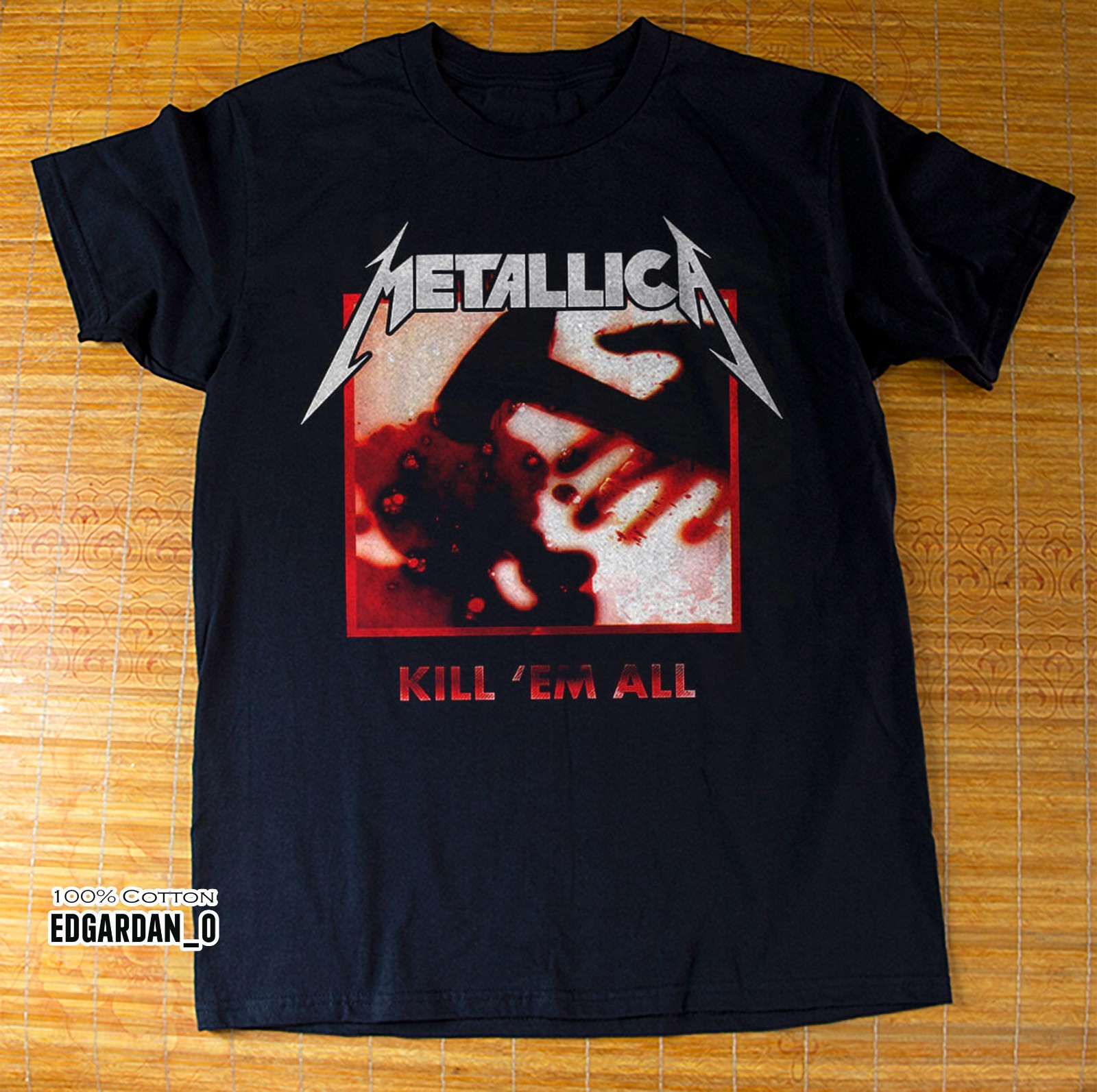 Metallica Kill Em All Us Metal Band Cotton Black Unisex T-shirt Size S-5XL gallery