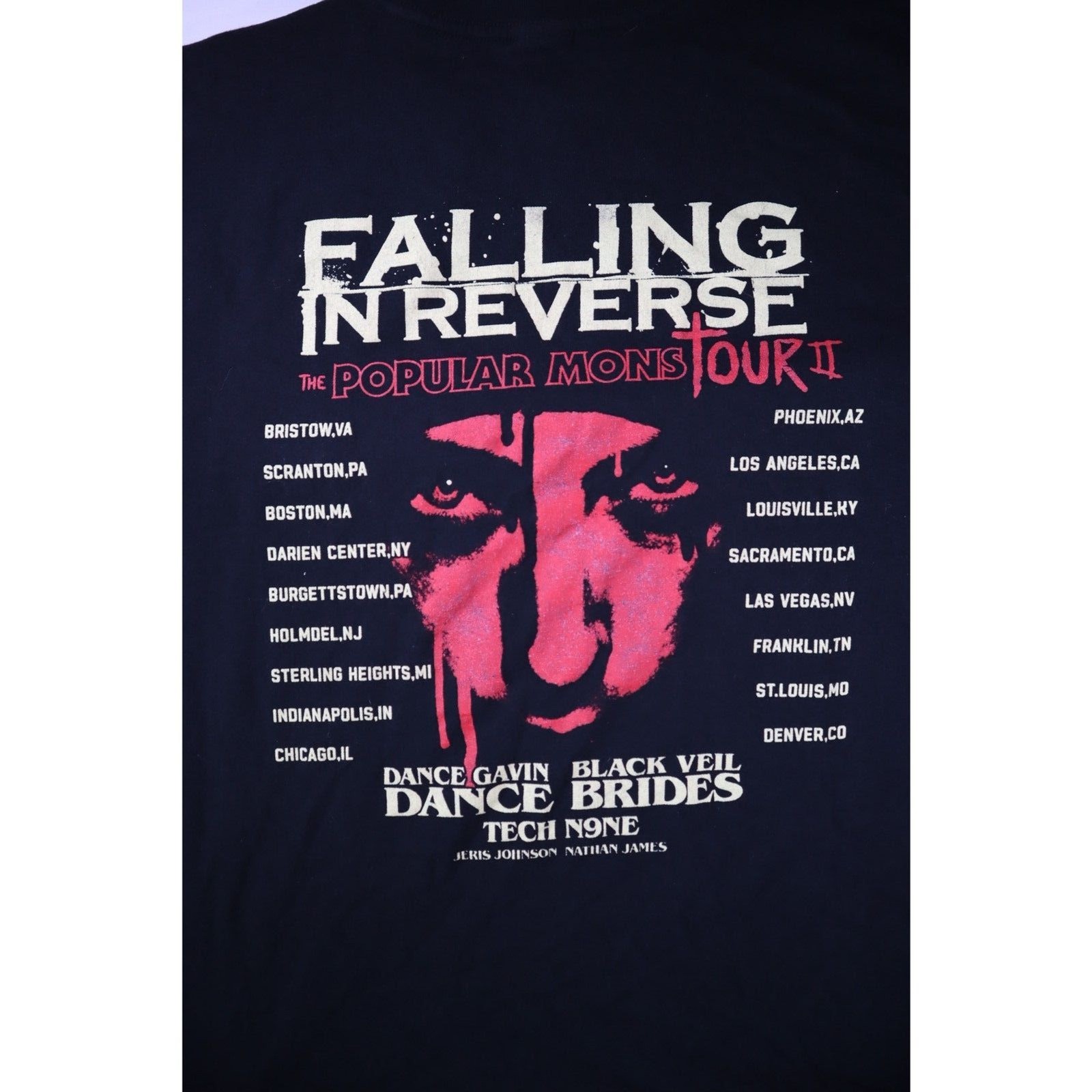Falling in reverse The popular mons tour 2 gallery