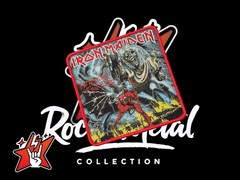 Iron Maiden Exclusiv Woven Patch Cover Album Metallica Judas Priest Saxon Dio