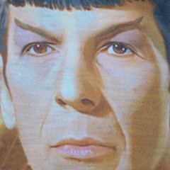 Logo Vision STAR TREK 50 Crew Big Graphics All Over Print T Shirt NWT Mens M