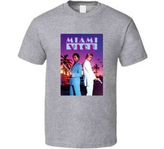 Miami Vice Tee Retro 80s Television Series Tv Show Fan T Shirt