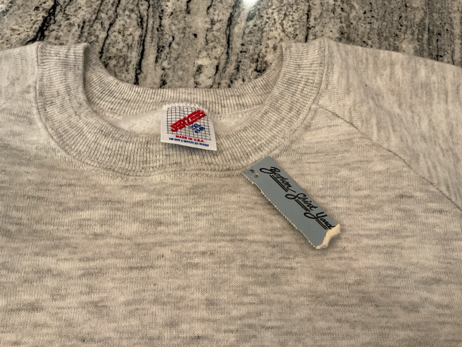 NOS Vintage 1986 Jerzees Fishing Is Better Than Work Fisherman Boat Fish XXL 2X gallery