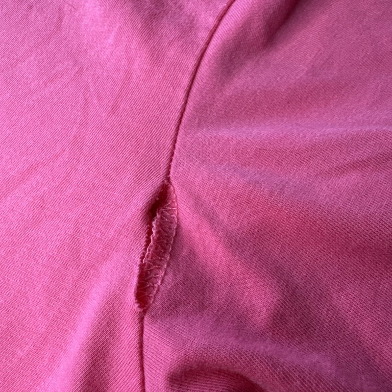 Buc-ees Bucee's is My Happy Place Double Side PINK T-Shirt Medium FLAW *READ* gallery
