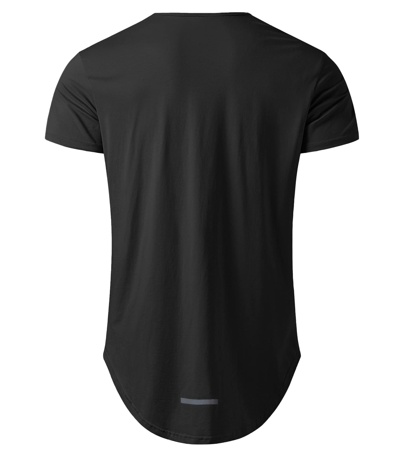 Mens Long Shirts for Men Extra Long T Shirts Mens t-Shirts Longline Hipster R... gallery