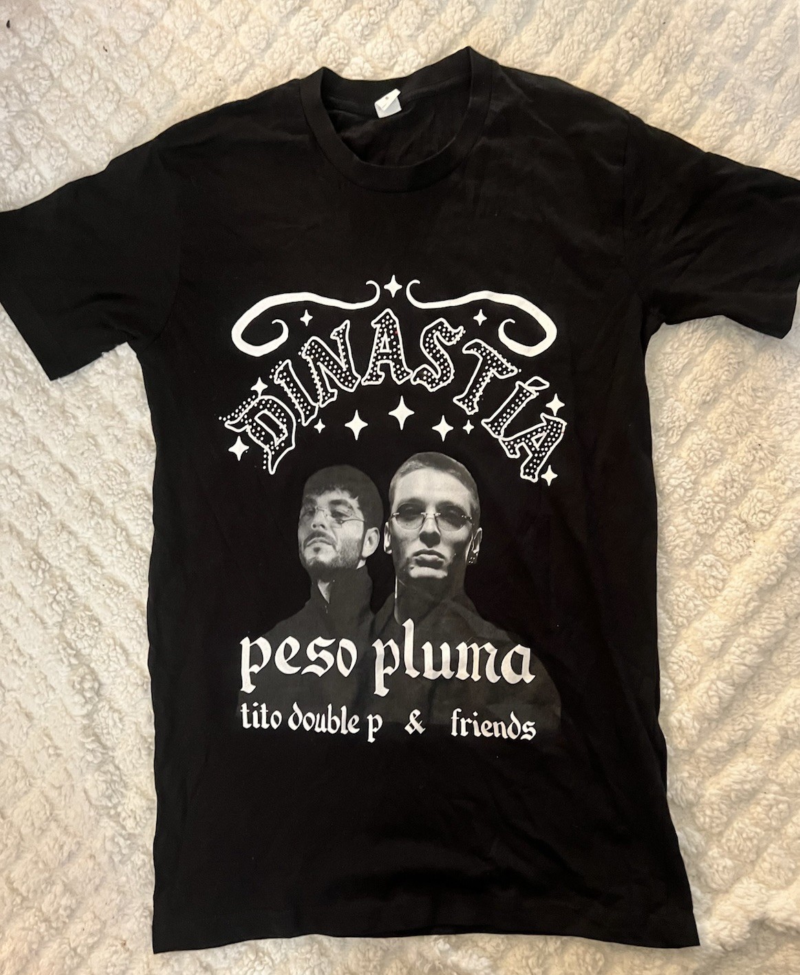 Dinastía Peso Pluma Tito Double P & Friends Men’s Black T-Shirt XL