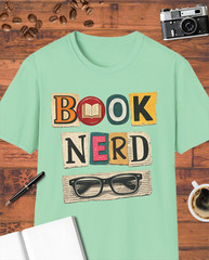 Book Nerd Glasses T-Shirt