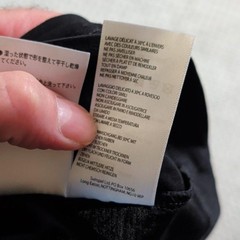 Sunspel Shirt Mens Medium Black Long Sleeve Cotton Crewneck Tee Made England