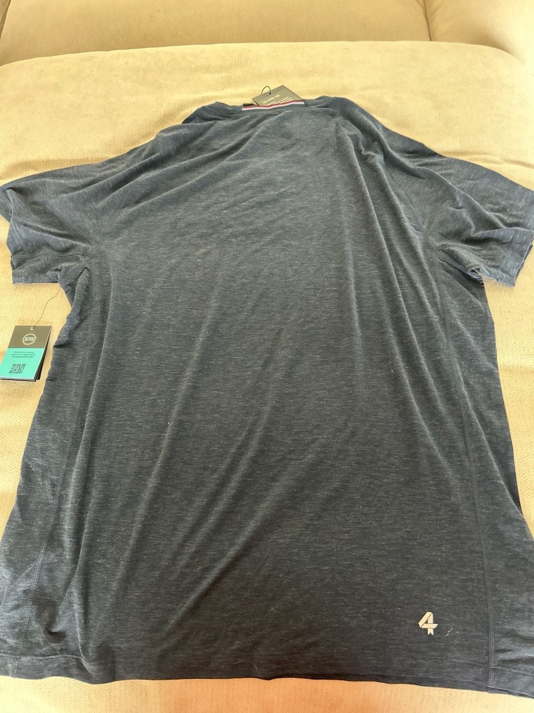 Fourlaps Level Tech Short Sleeve T-Shirt in Navy gallery