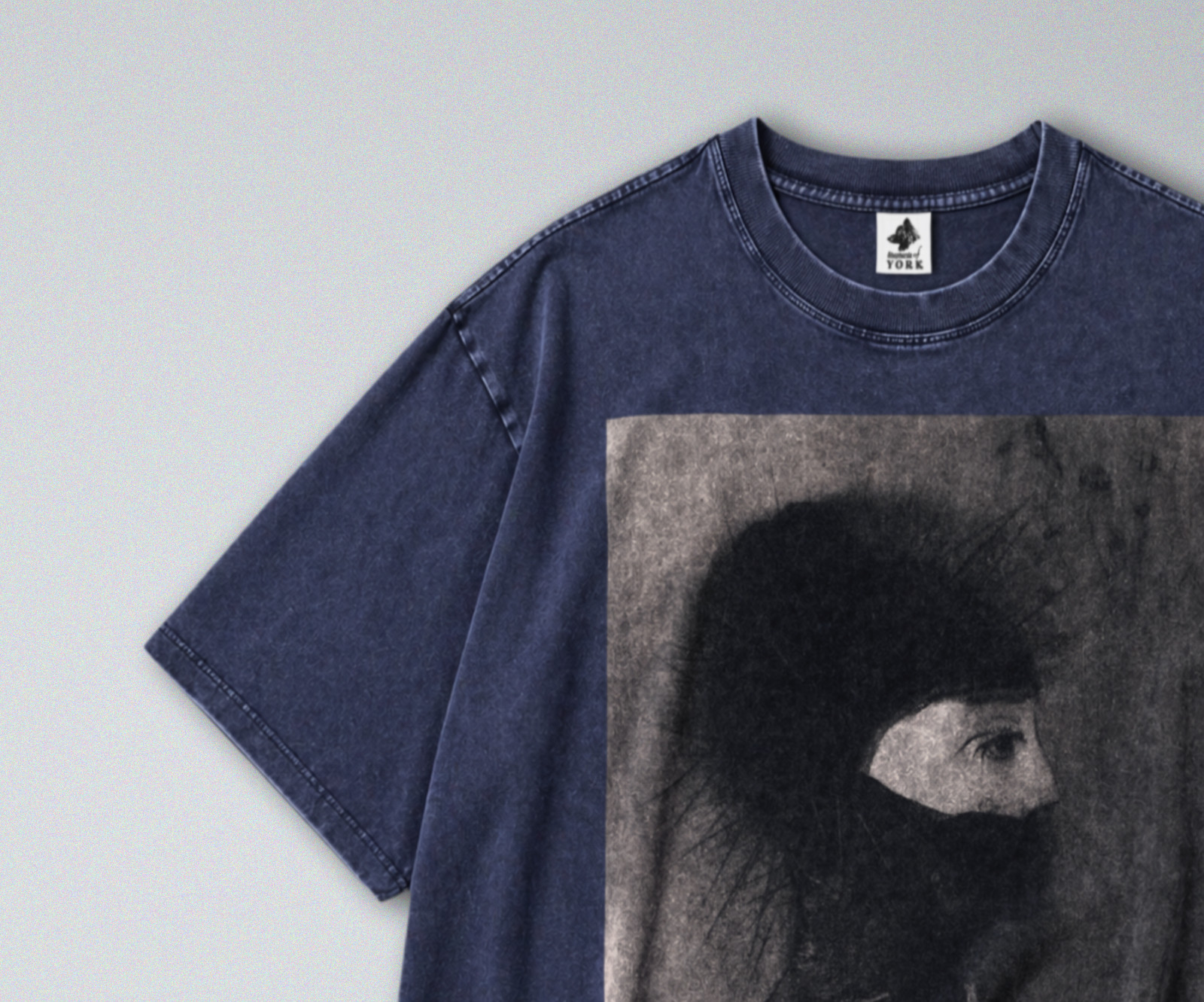 100% Cotton Tee - Unisex Retro Oversized Fit - Surrealism & Dark Aesthetic Print gallery