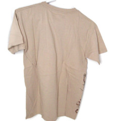 Gap Athletic Fit Recycled Tree Pattern Cotton Men’s Brown T Shirt Size Small