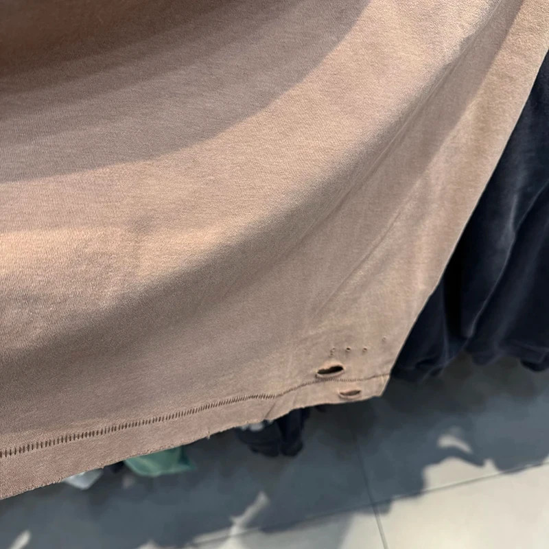 Faded Hollywood Motorcycle Font Paly Mens Beige Cotton T Shirt gallery