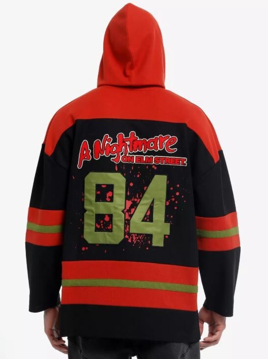 Nightmare on Elm Street Freddy Krueger Hockey Jersey Mens Large NEW! gallery