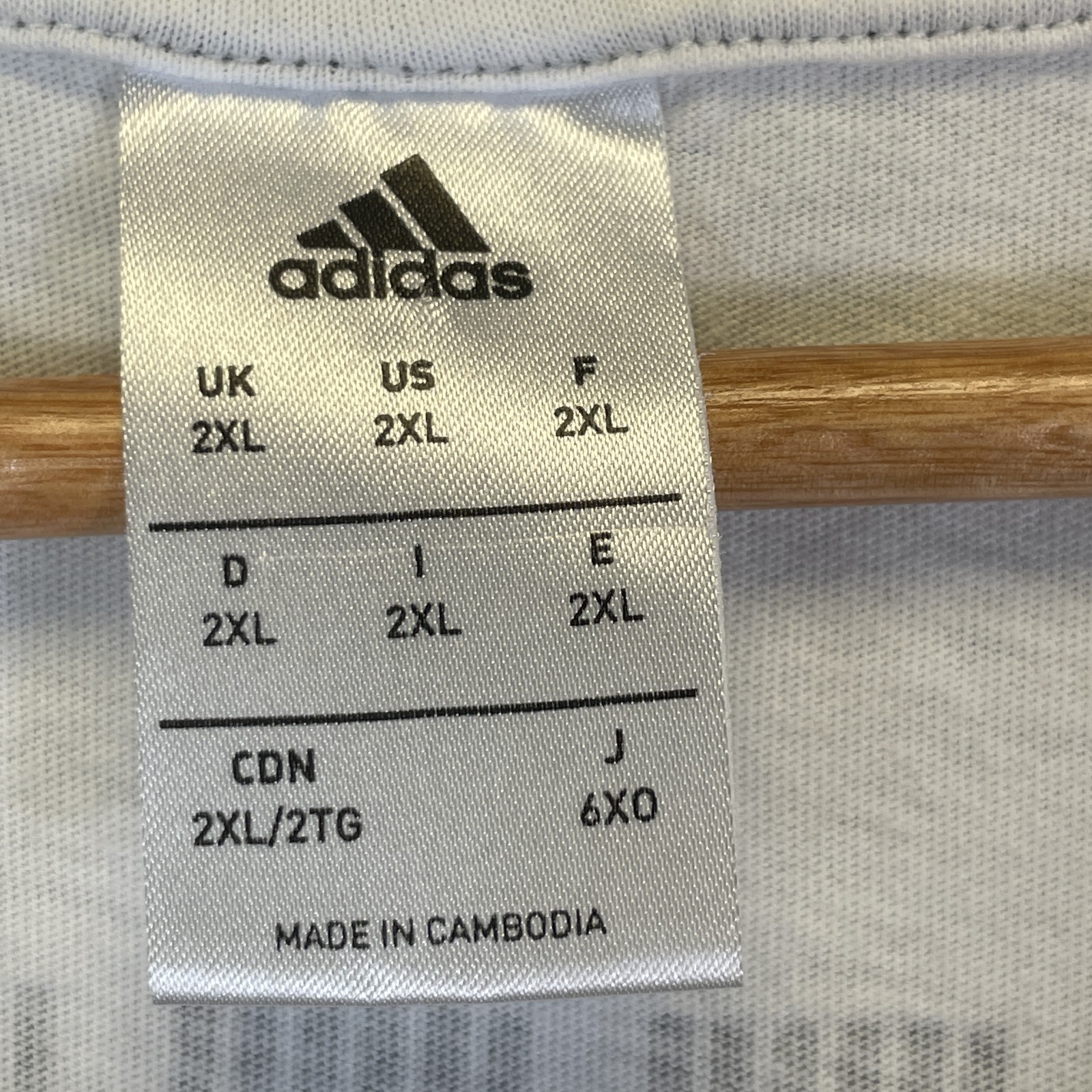 adidas GERMANY WORLD CUP Country Soccer Shirt Men's 2XL Short Sleeve gallery