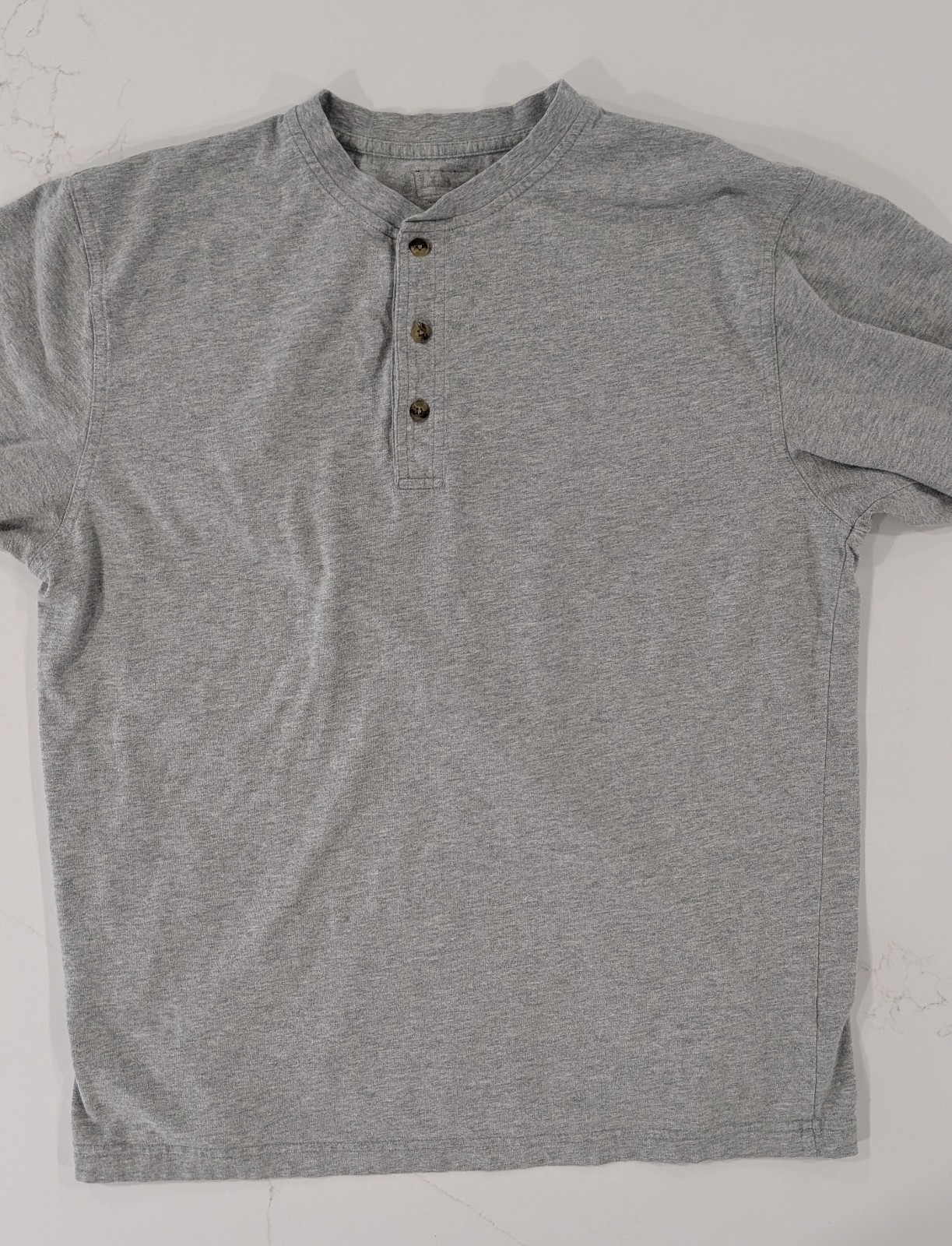 L.L. Bean Men’s Unshrinkable Jersey Henley Long Sleeve Traditional Fit Medium gallery