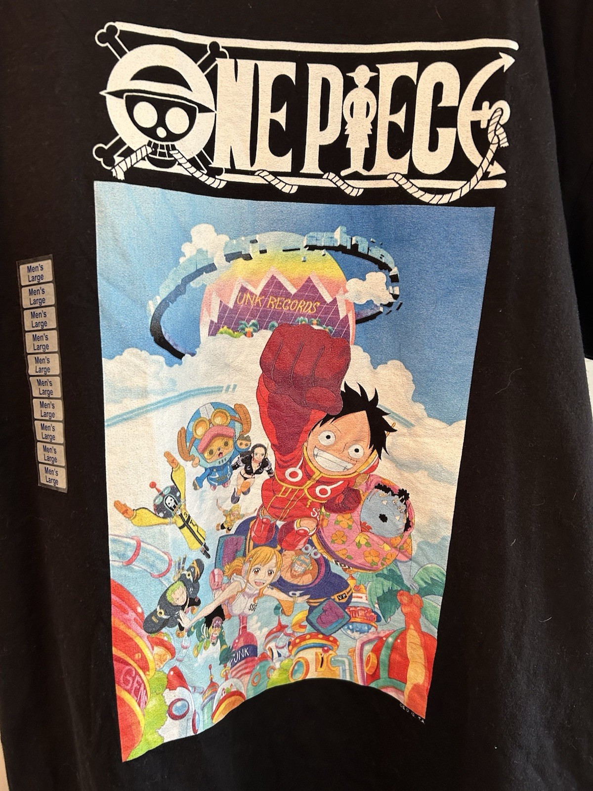 One Piece Anime Series Egg Head Future Island arc Group Artwork T-Shirt, Size L gallery