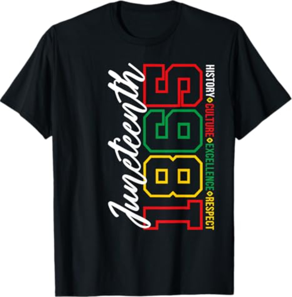 Juneteenth 1865 Shirts Women Men June 19th 1865 Freedom Day T-Shirt gallery