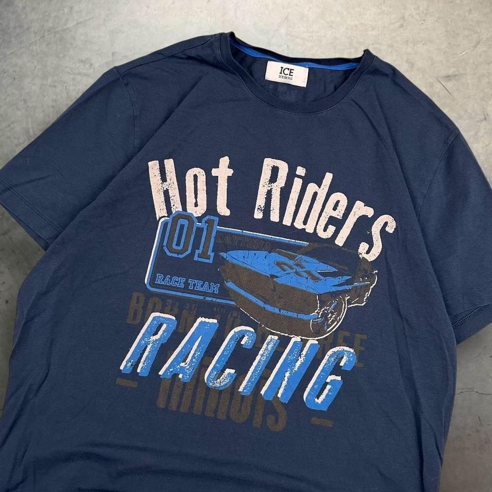 Ice Iceberg Hot Riders Racing Designer Graphic T Shirt Size Small gallery