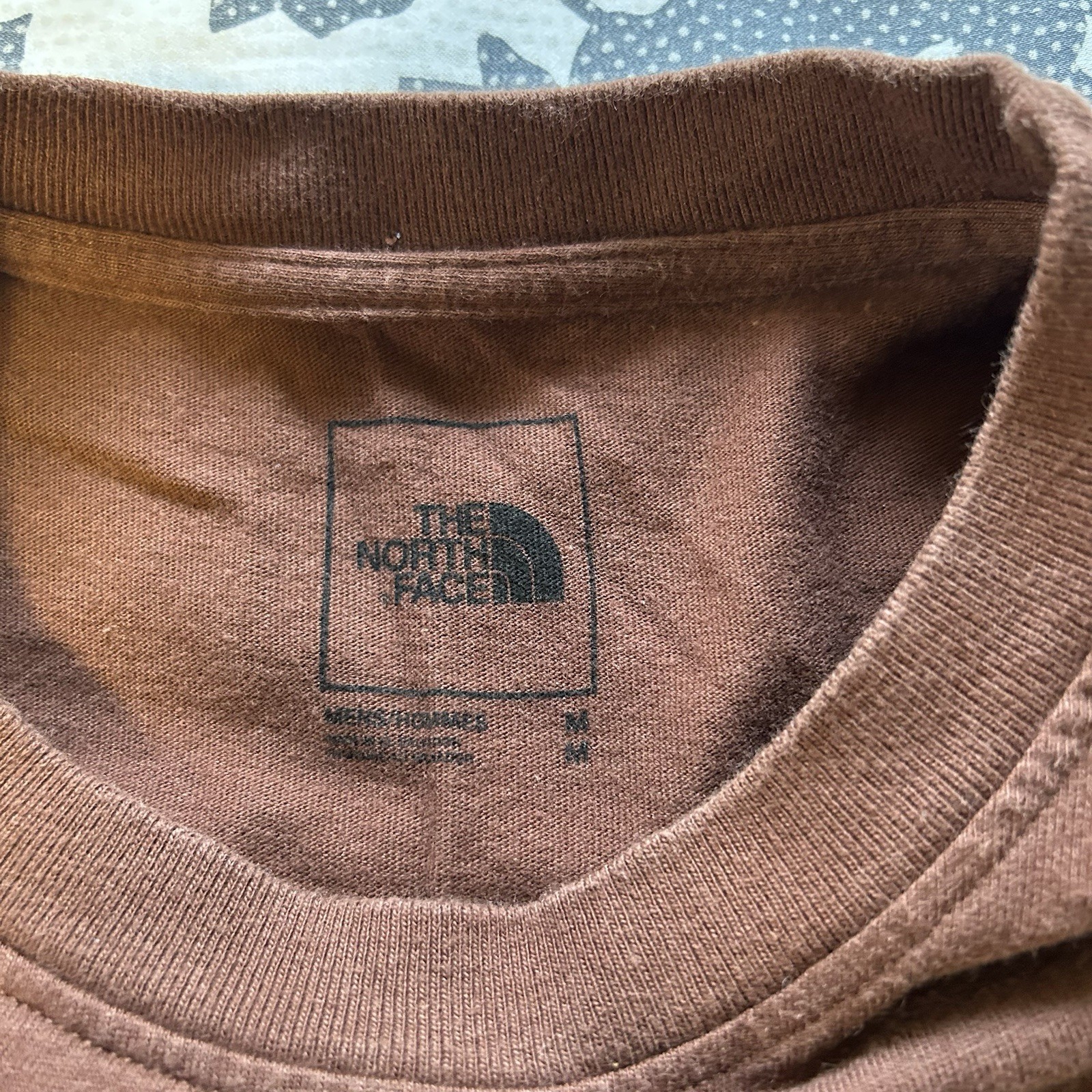 The North Face Men's Heavyweight Box Logo T-Shirt Brown Size M NF0A7ZE6 - EXCEL. gallery