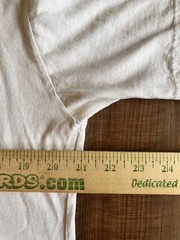 Vintage Marithe Francois Girbaud Shirt Mens One Size White Paint Graphic Tee