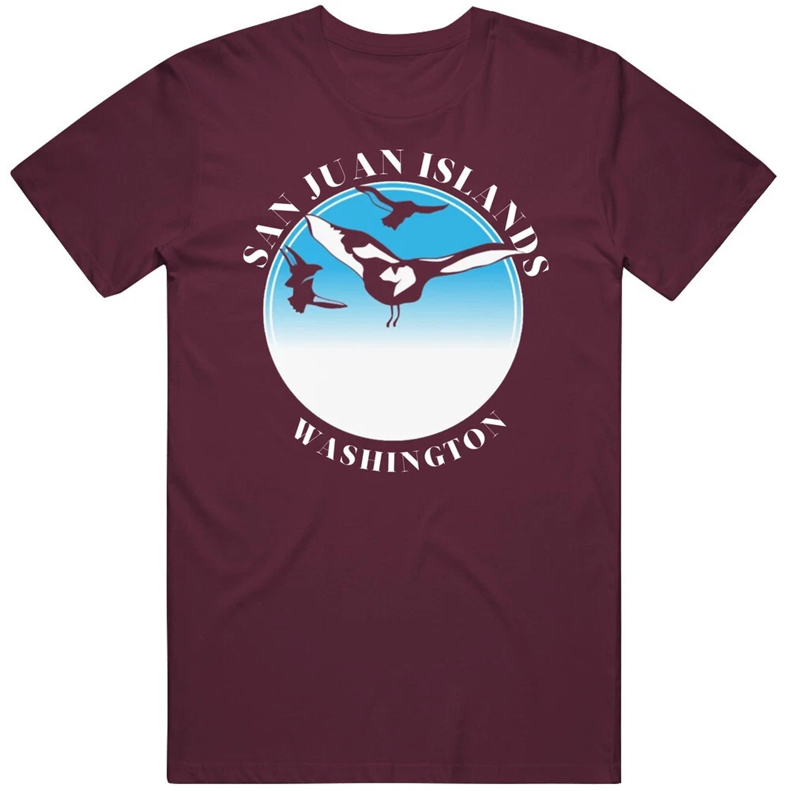 Vintage San Juan Islands Washington Graphic Tee Unisex Cotton Gift gallery