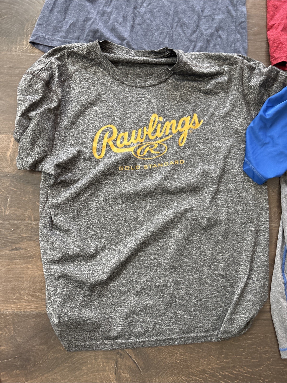 Lot of 4 Rawlings Short Sleeve T-Shirts: 3 Large & 1 XL gallery