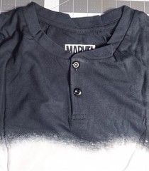 Loot Crate 2019 Marvel’s Punisher Frank Castle Skull Henley T-Shirt CHOOSE SIZE