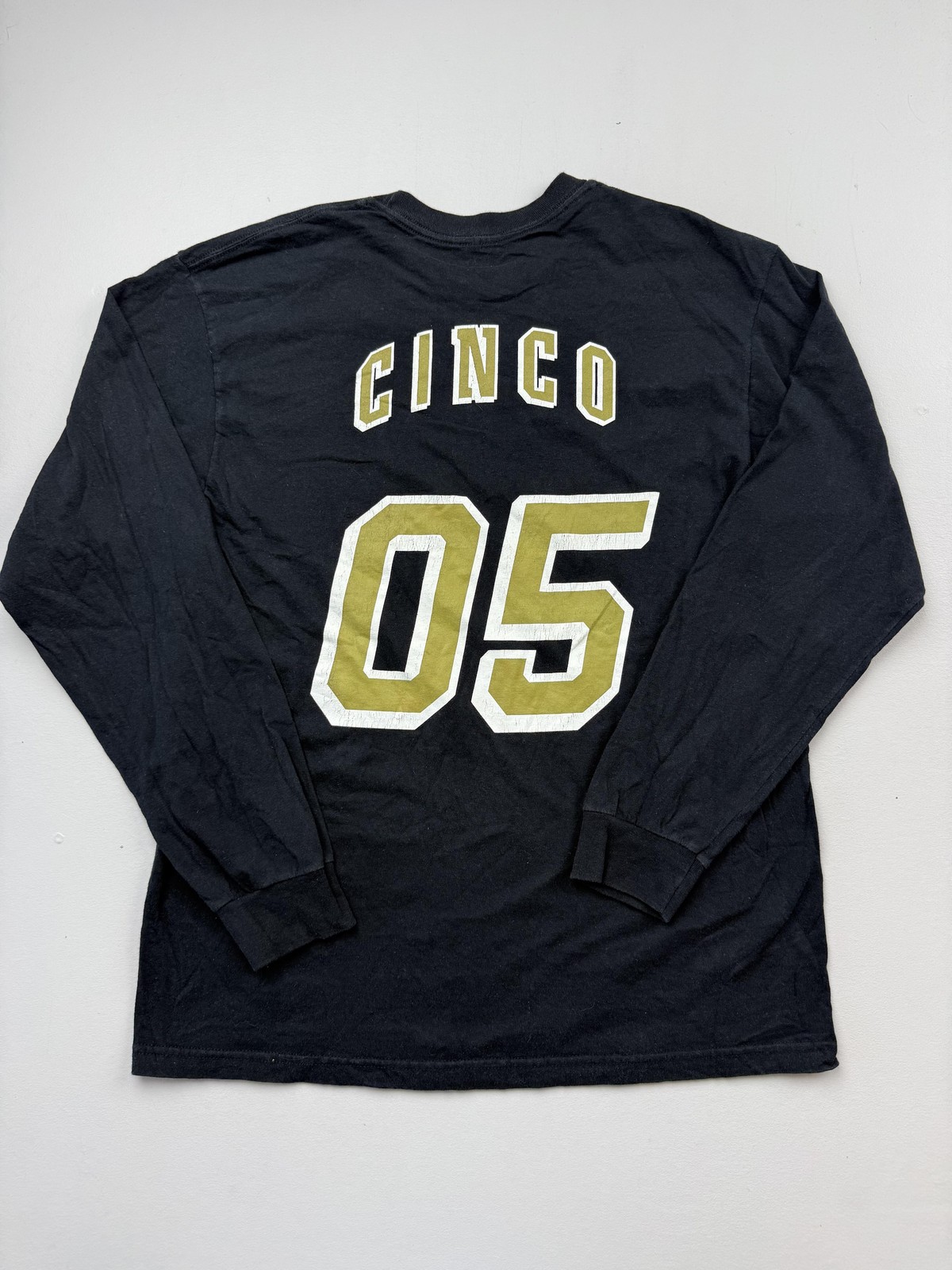 Villains Shirt Mens Large Black Cinco 05 Long Sleeve Graphic Tee Streetwear gallery