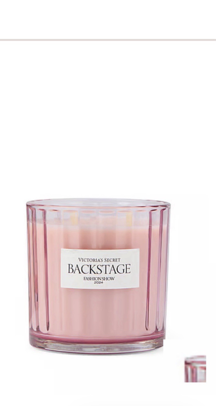New Victoria’s Secret Candle Backstage Fashion Show 2024 Fragrance FREE SHIPPING