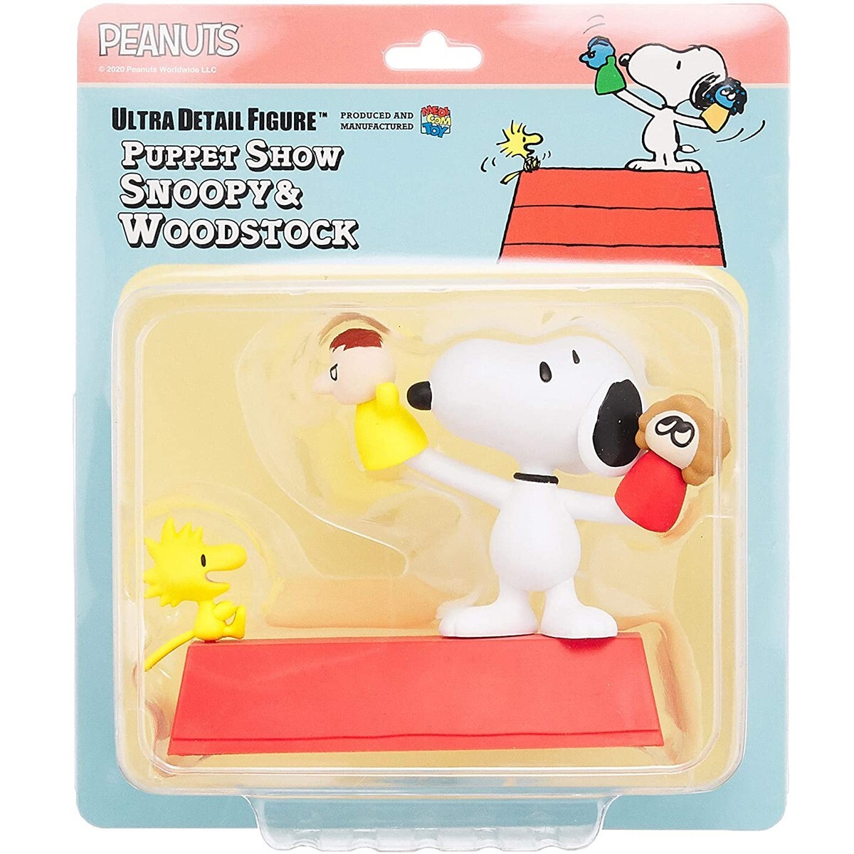 Peanuts – Puppet Show Snoopy & Woodstock UDF Figure by Medicom