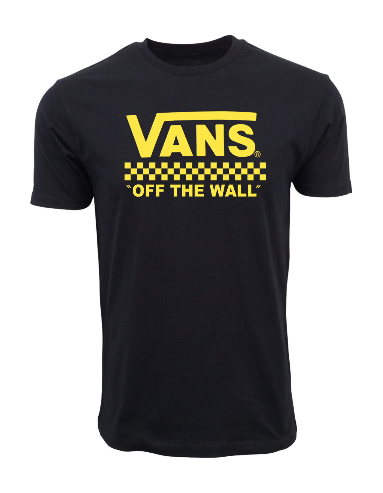 VANS MENS OF THE WALL BLACK T SHIRT
