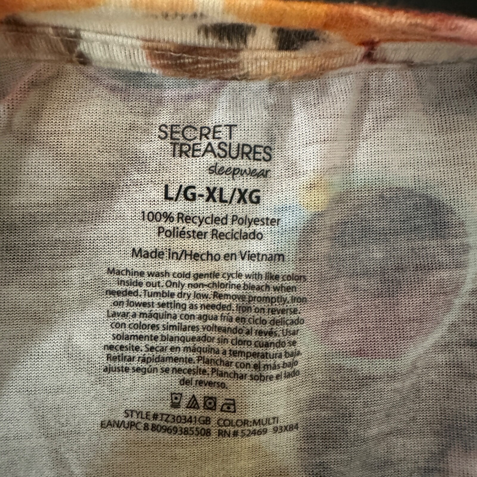Pets in Sunglasses T Shirt XL Gently worn 100% recycled polyester 24.5" armpits gallery