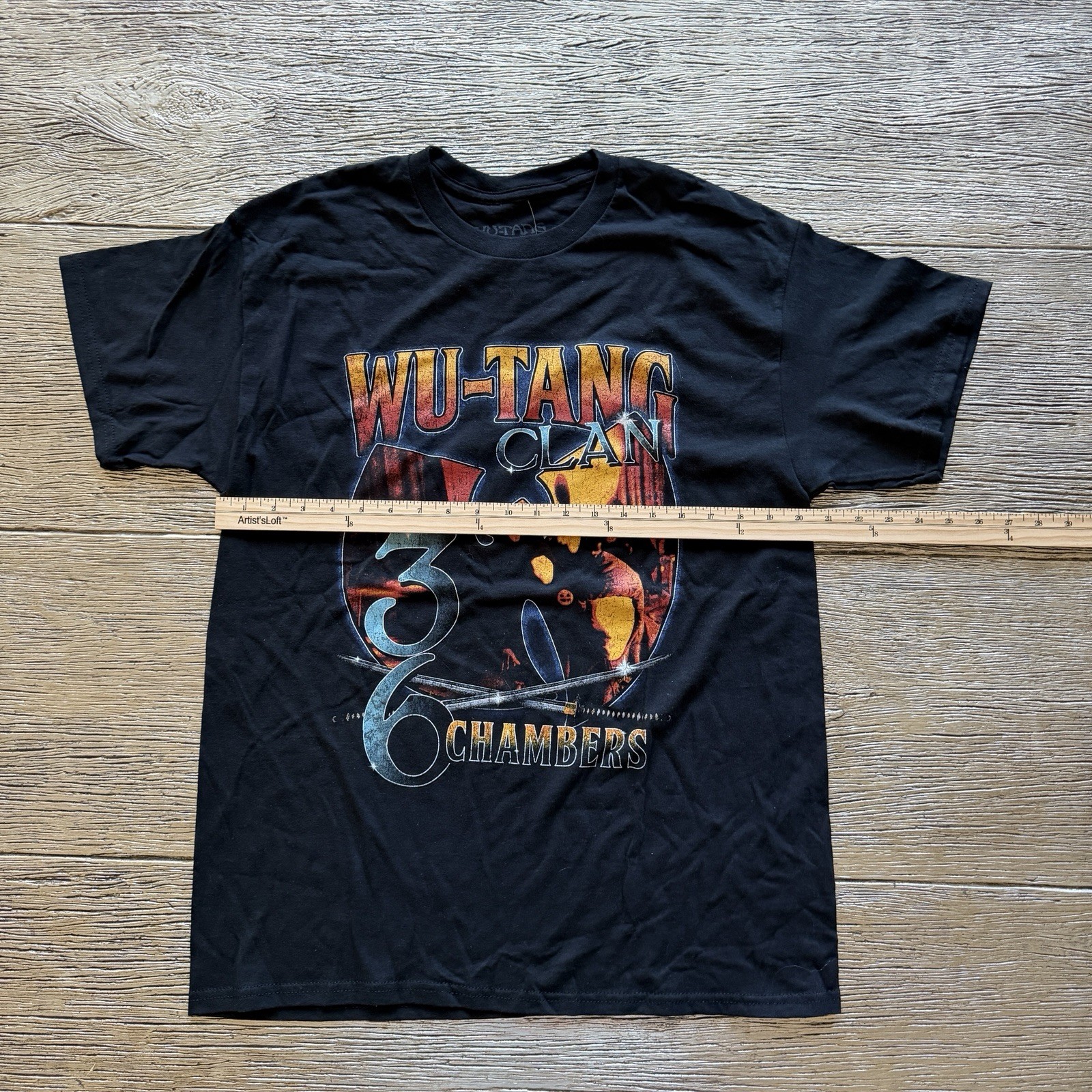 Wu Tang Clan 36 Chambers Shirt Black Size L gallery