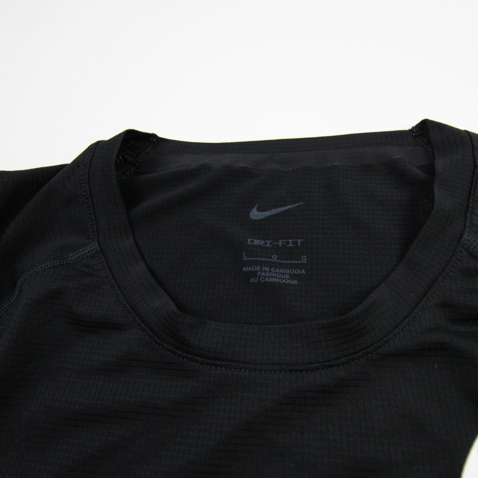 Nike Pro Short Sleeve Shirt Men's Black Used L gallery