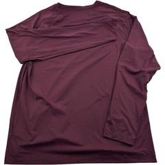 Rhone Maroon Long Sleeve Nylon Polyester Elastane Athletic T-Shirt Mens Size XL