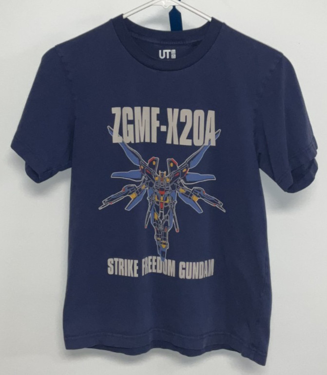 Strike Freedom Gundan Short Sleeve T-Shirt Men's 2XS Blue gallery