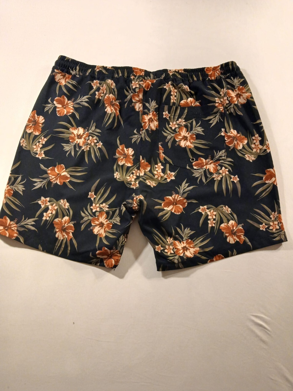 Johnny Bigg Board Short Men 38 Rust Floral Surfing Flat-Front J203SH301.RUS N126 gallery