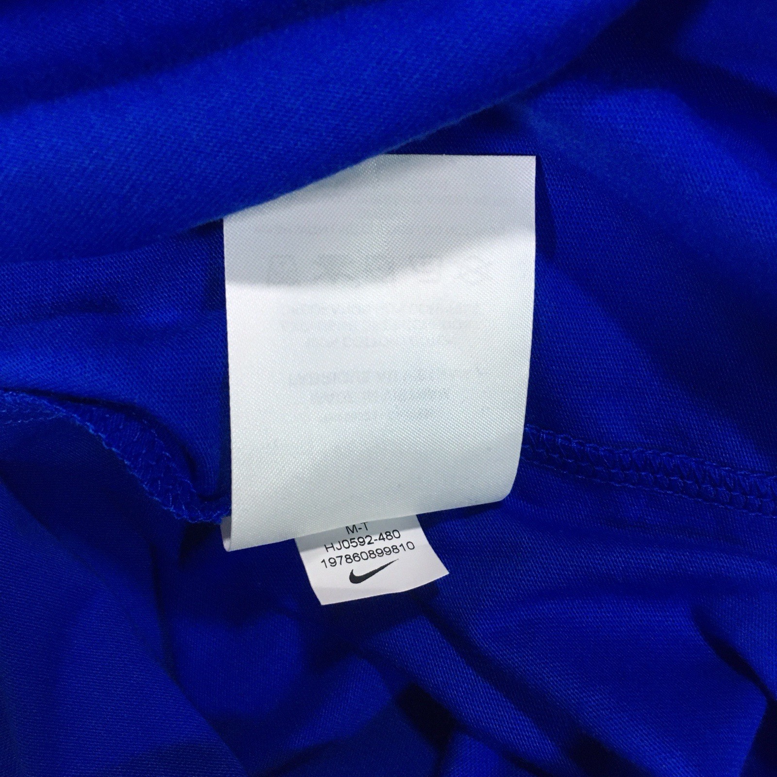 The Nike Tee Move with Nature Mens Blue Size Medium Tall Graphic T-Shirt gallery