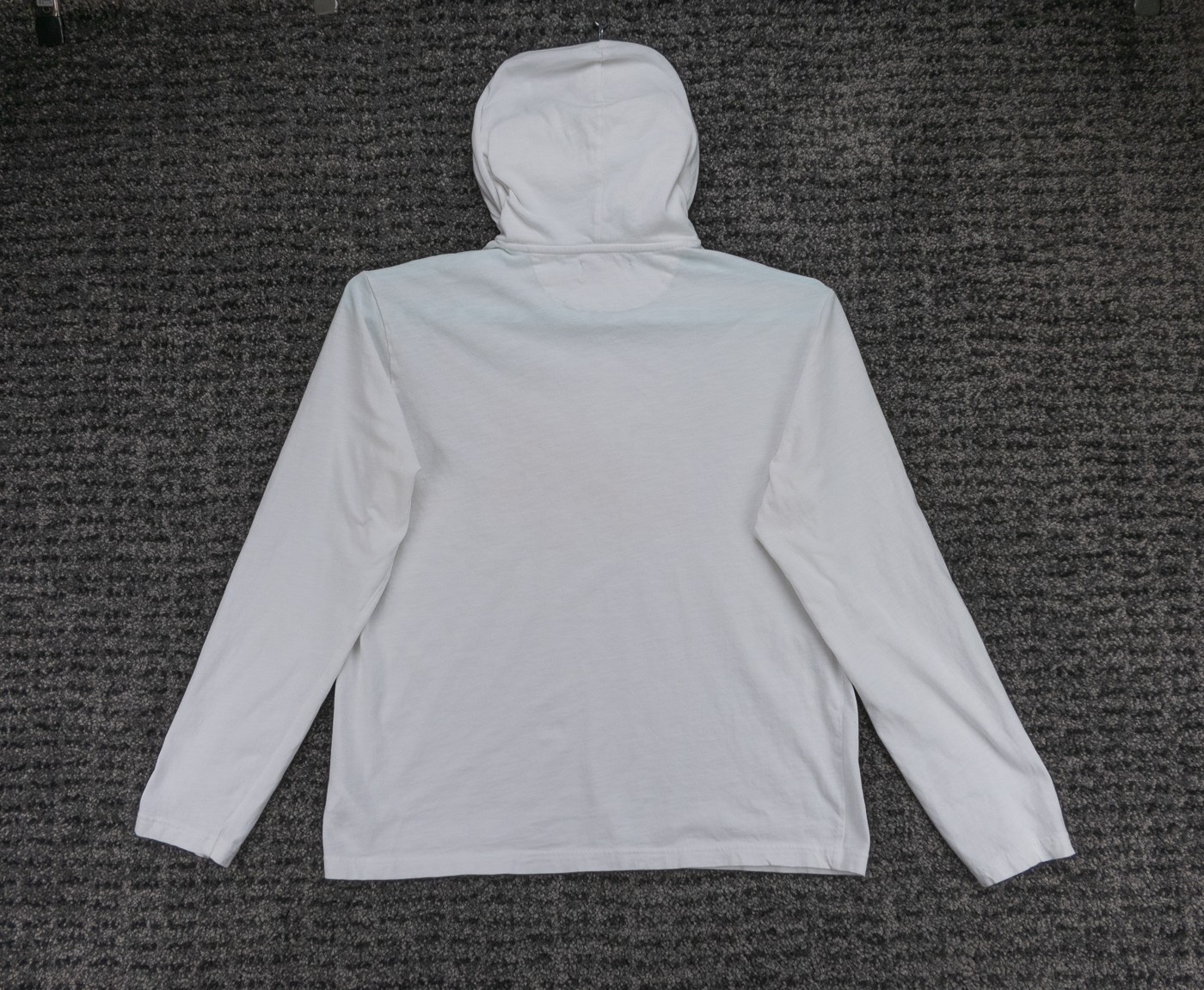 Polo Ralph Lauren T-Shirt Mens Medium White Hooded Embroidered American Flag USA gallery