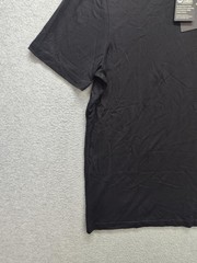 Ted Baker Shirt Mens Medium Black Crew Neck Modal Cotton Short Sleeve Tee