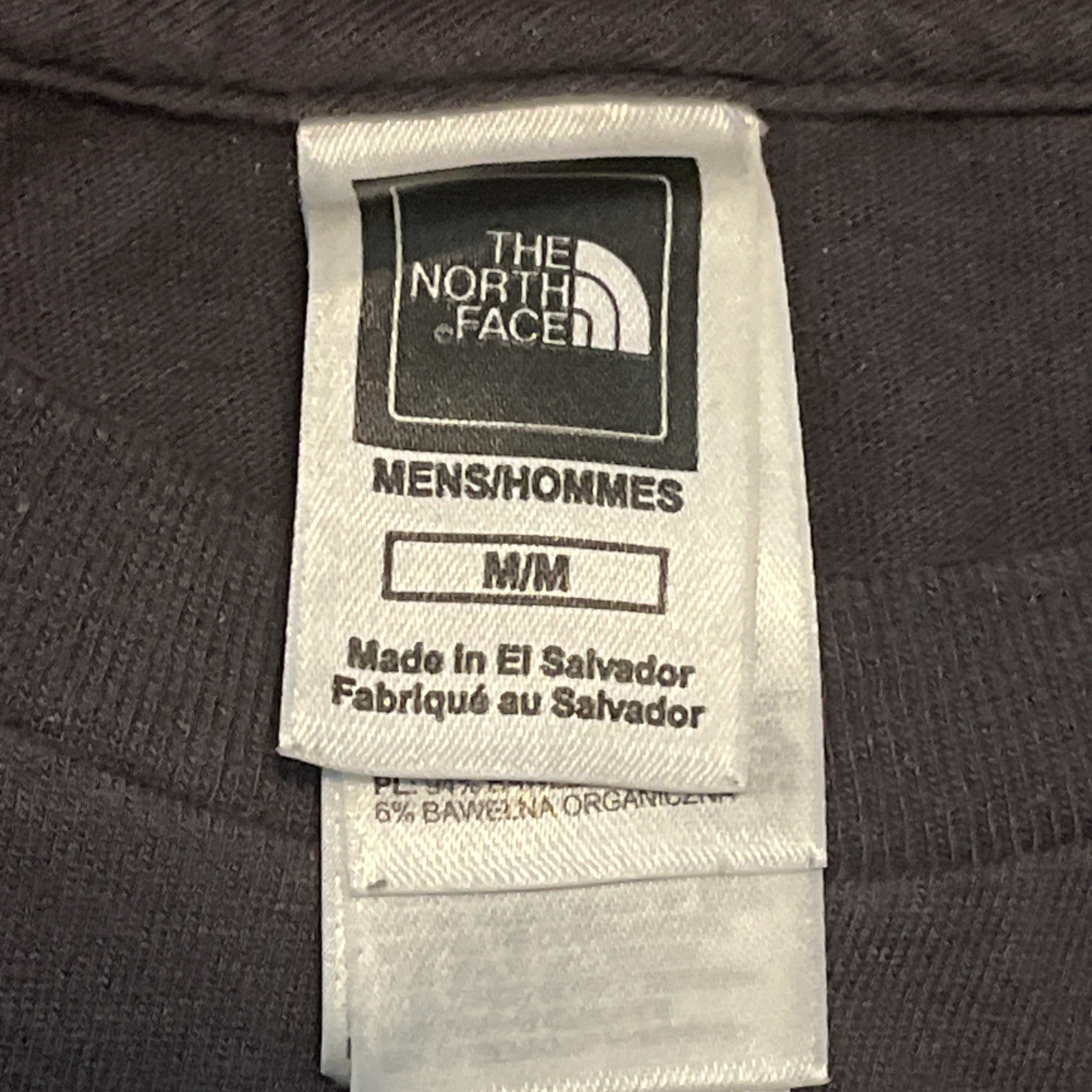 The North Face Men’s T-shirt Sz Med Dark Gray Never Stop Exploring Yellow Logo gallery
