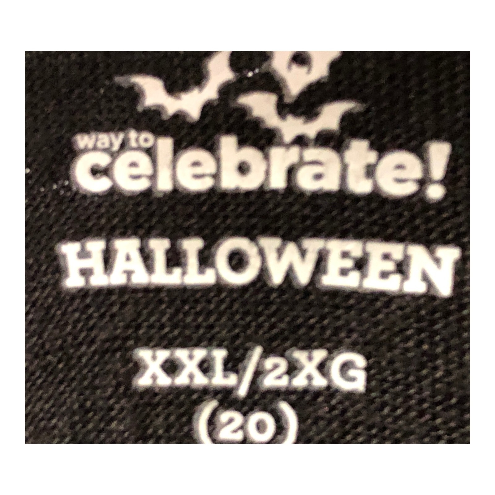 Way to Celebrate Halloween Silver Skull T-Shirt XXL gallery