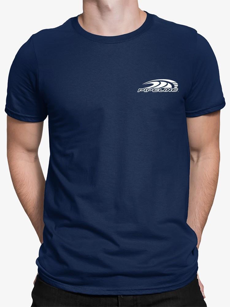 Pipeline Wave Surf Graphic - Navy Tshirt Men's gallery