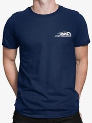 Pipeline Wave Surf Graphic – Navy Tshirt Men’s